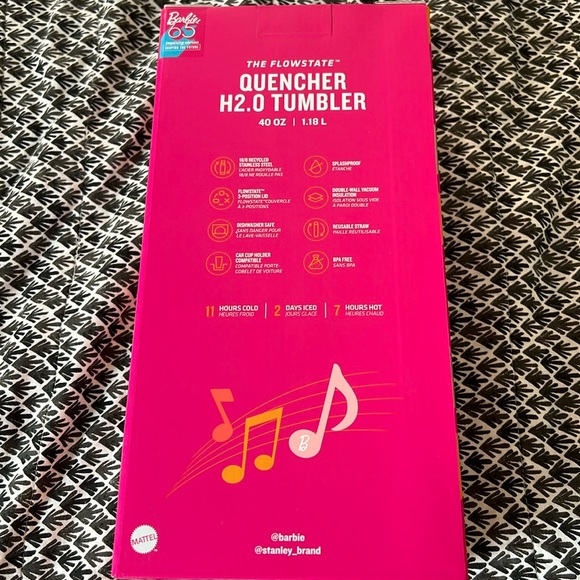 NEW Stanley BARBIE '60S TWIST 'N TURN
40 OZ QUENCHER - Picture 12 of 16